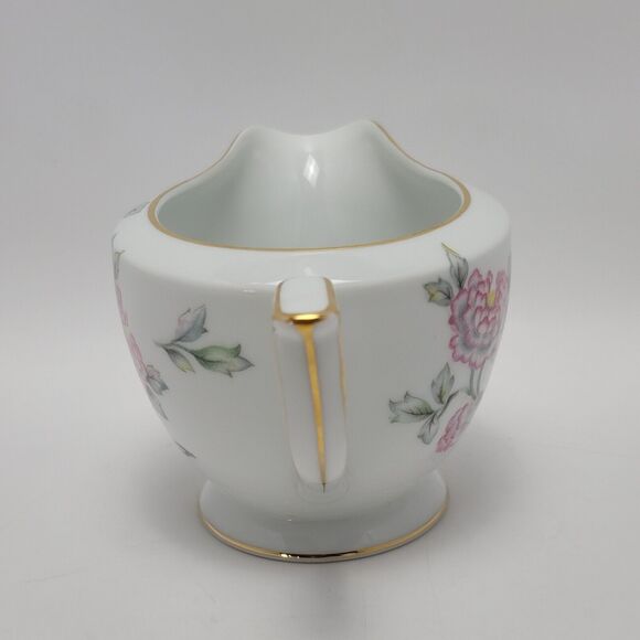 Mikado China Malay Made In Occupied Japan Sugar Bowl With Lid and Creamer - Picture 12 of 16